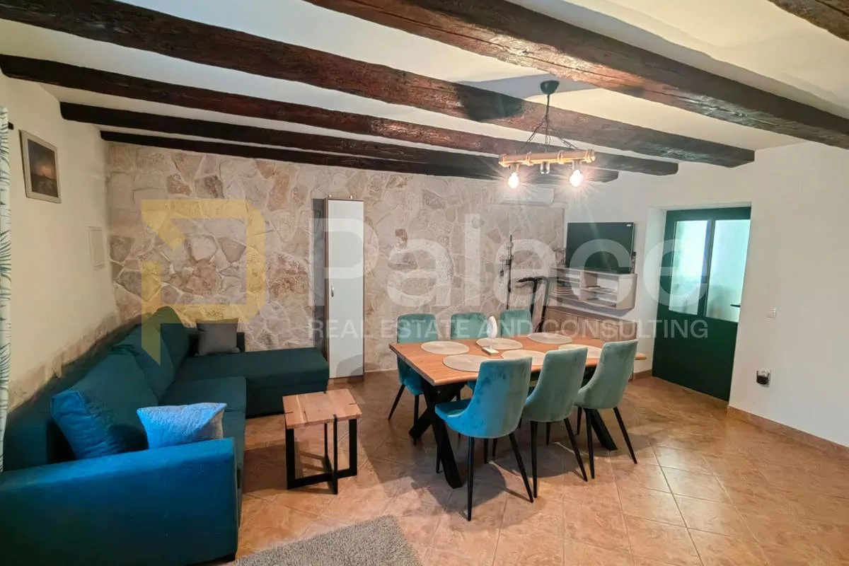 kamenita kuća s panoramskom terasom, dva apartmana – privlaka - slika 12