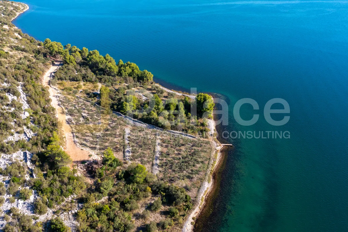 bilice, vrulje: poljoprivredno zemljište u prvom redu do mora 4050m2 - slika 5