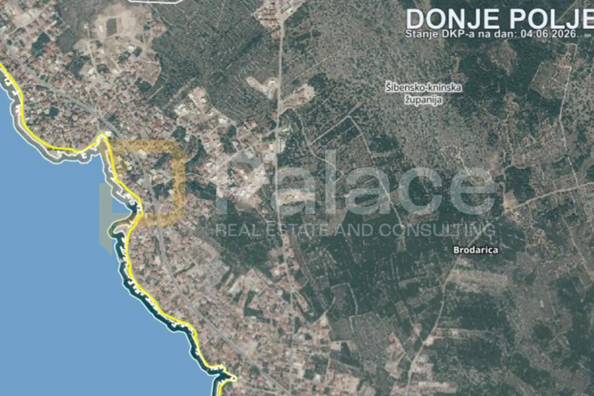 Građevinsko zemljište, Brodarica, 840 m2 - Brodarica, Šibenik