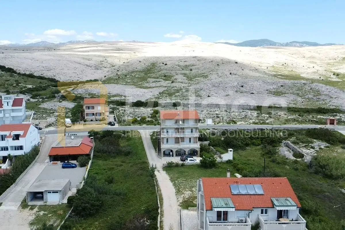 novalja : stan u mirnom dijelu s pogledom na more 67 m2 - slika 4