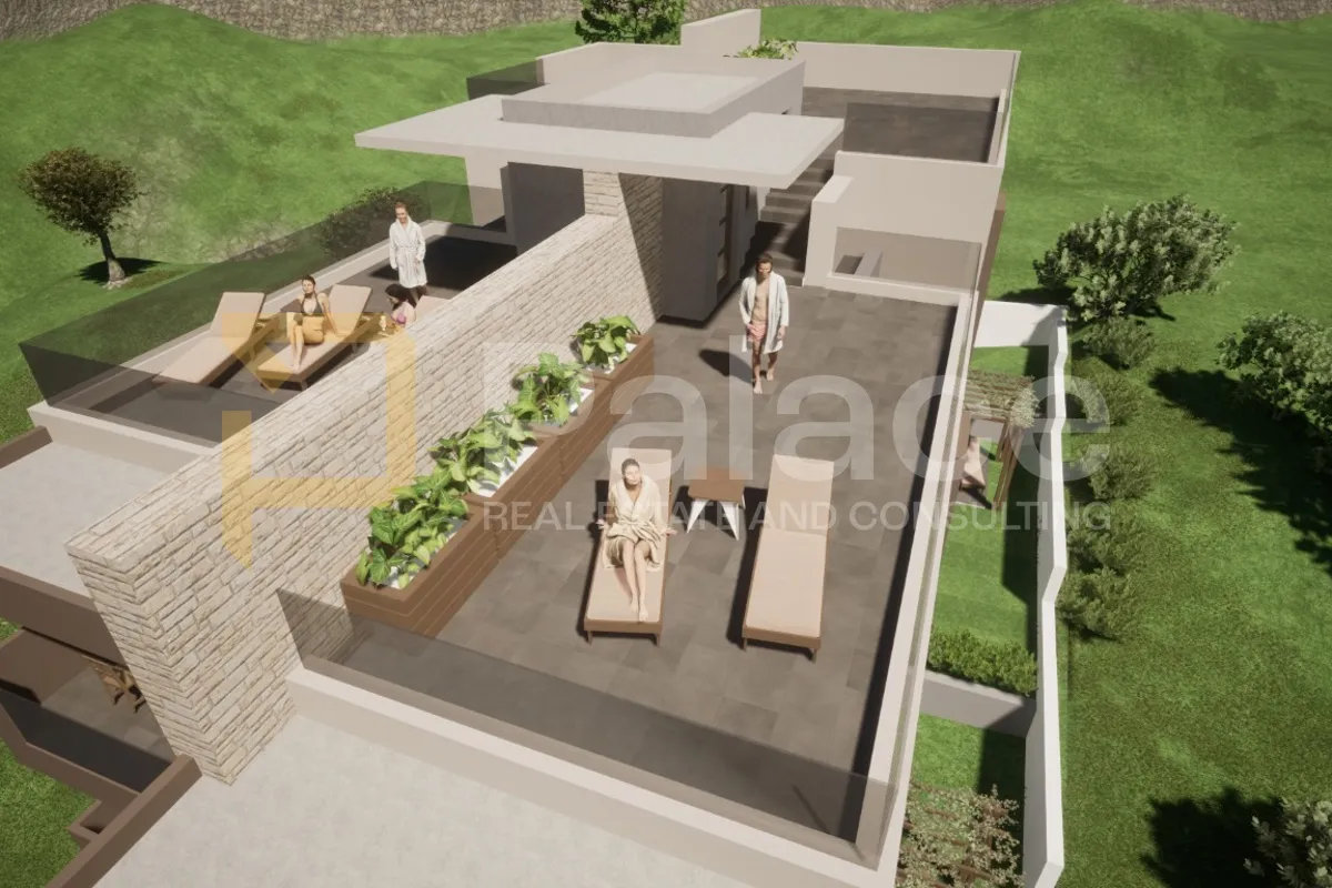seline : stan s pogledom na more i krovnom terasom, 106 m2 - slika 3