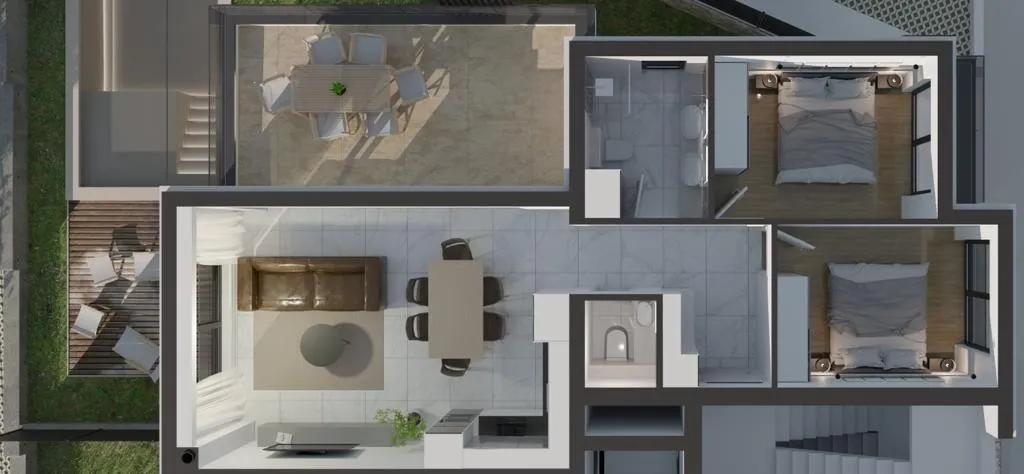 sveti filip i jakov: stan s pogledom na more (ap1 71,04 m2) - slika 13