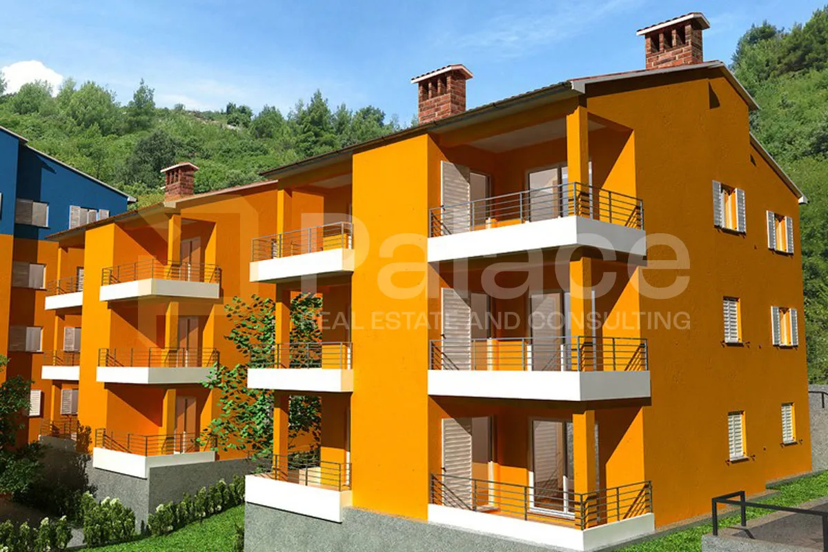 građevinsko zemljište za 5 vila sa 6 stanova - 6500m2, rabac, labin - slika 9