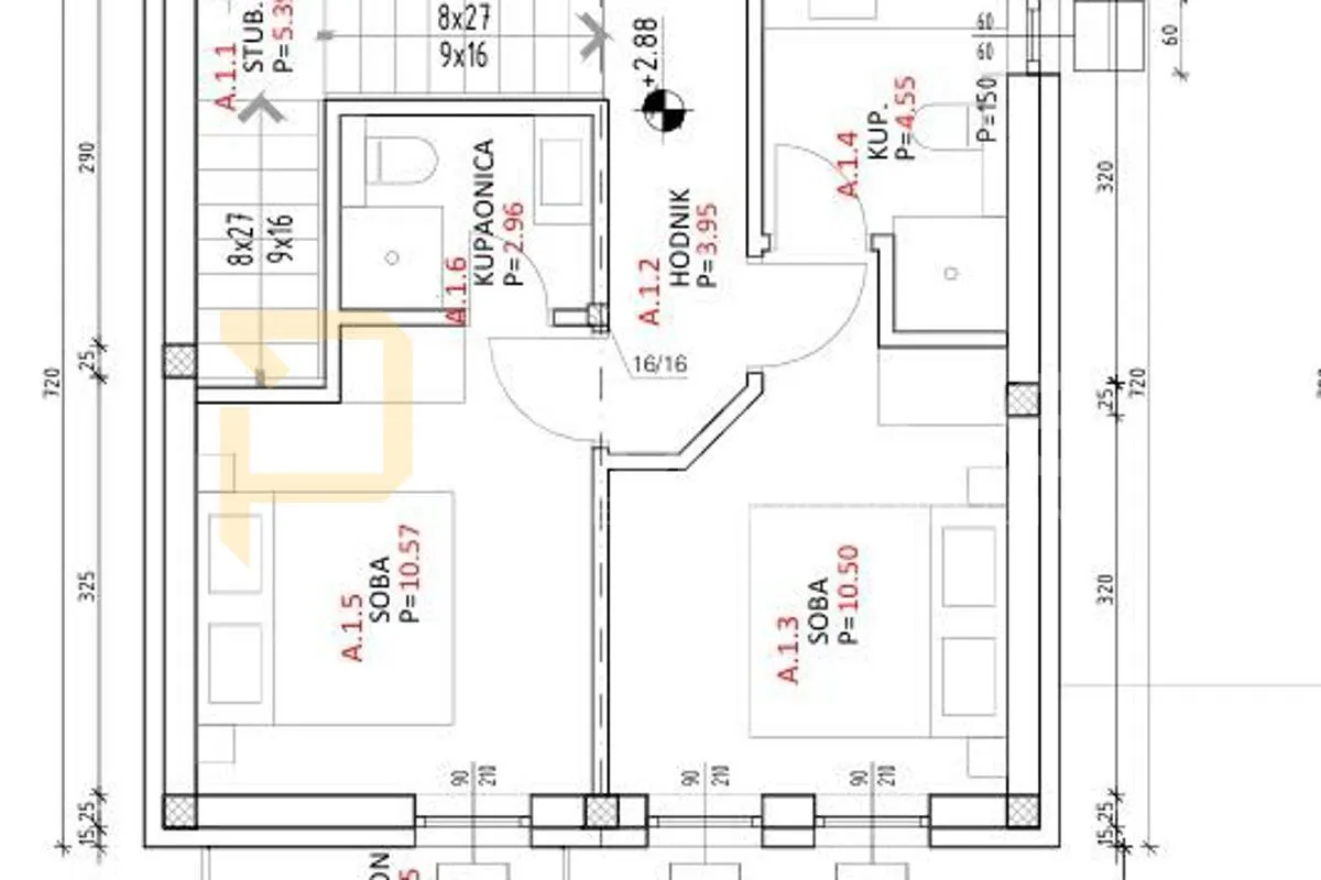 luksuzna villa 80 metara od mora 102m2 - slika 4