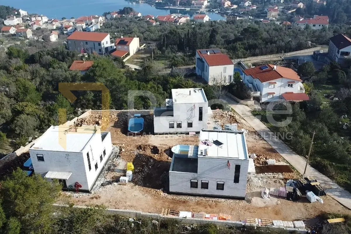 lukoran : kuća s bazenom i pogledom na more 107 m2 - slika 13