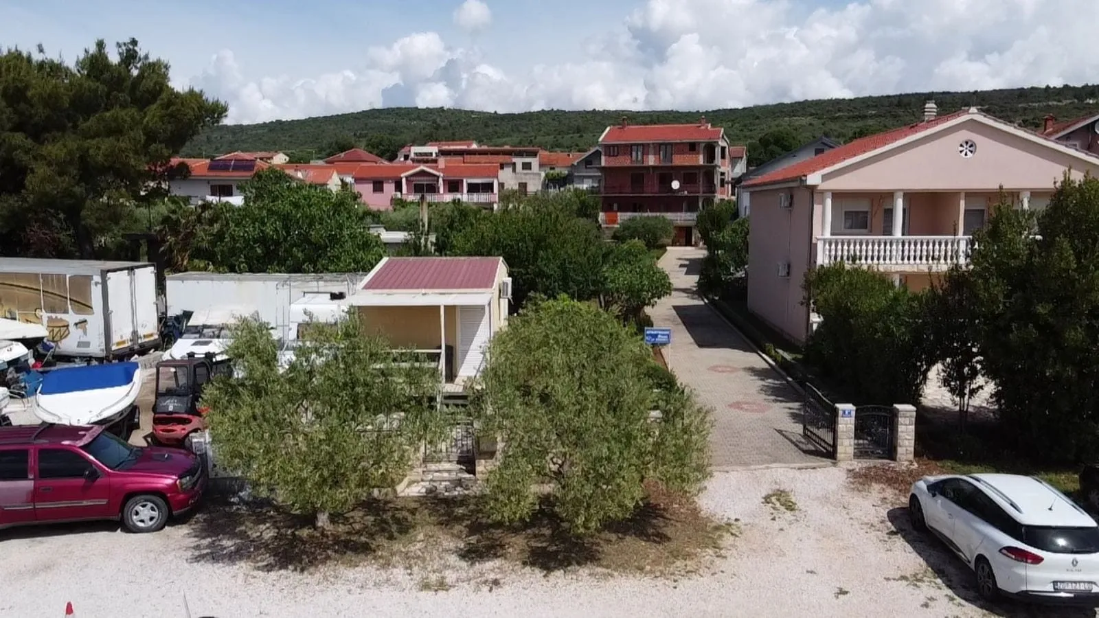 posedarje : zemljište prvi red do mora s kućom - slika 3