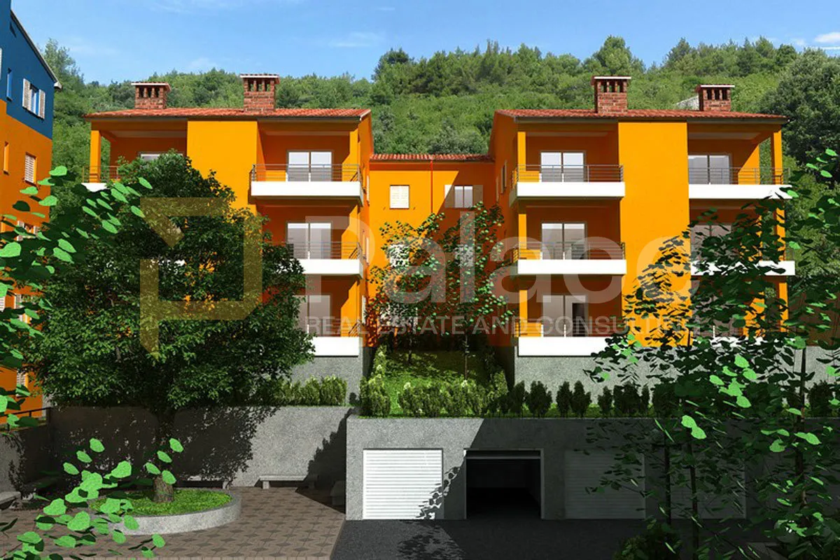 građevinsko zemljište za 5 vila sa 6 stanova - 6500m2, rabac, labin - slika 8