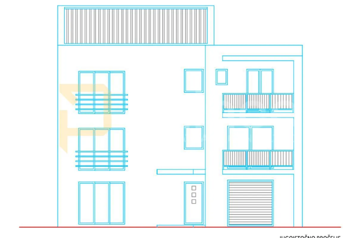 jednosoban apartman u prizemlju novogradnje 28 m2, šibenik - slika 3