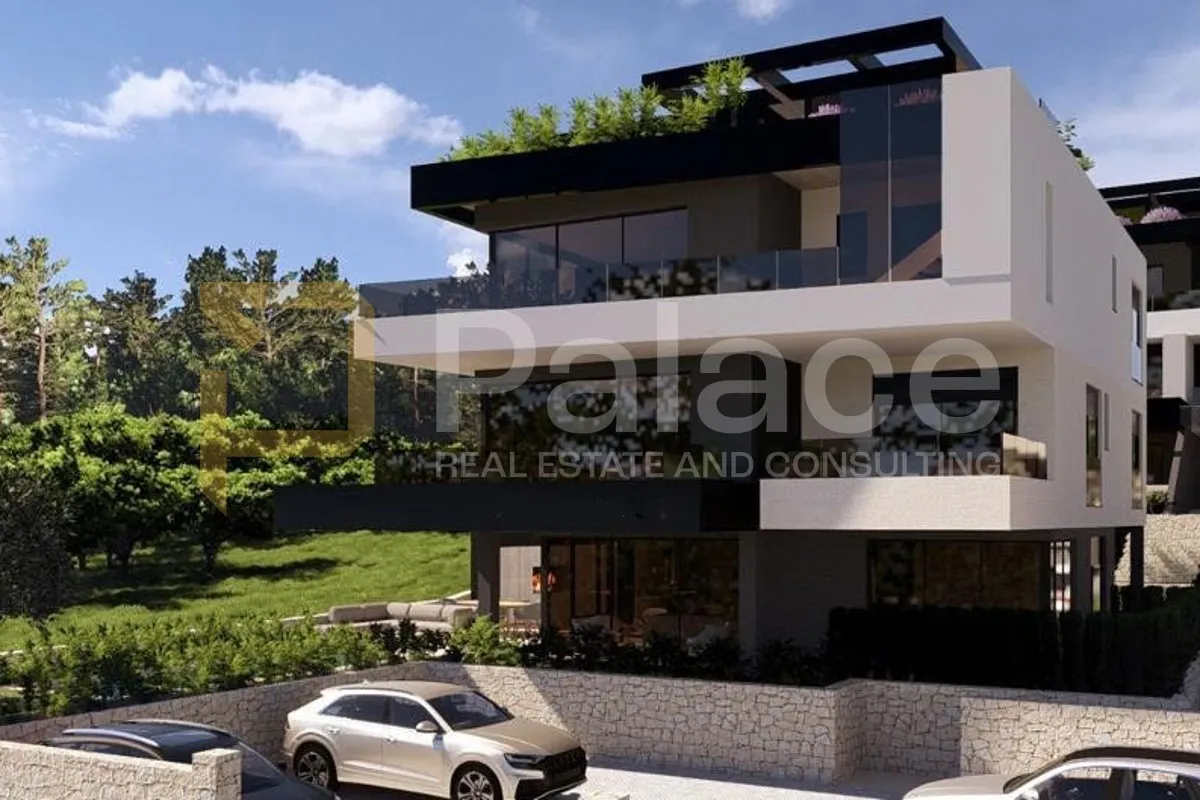 stan u novogradnji s okućnicom, bazenom i 3 sobe – krk 158,70 m² - slika 7