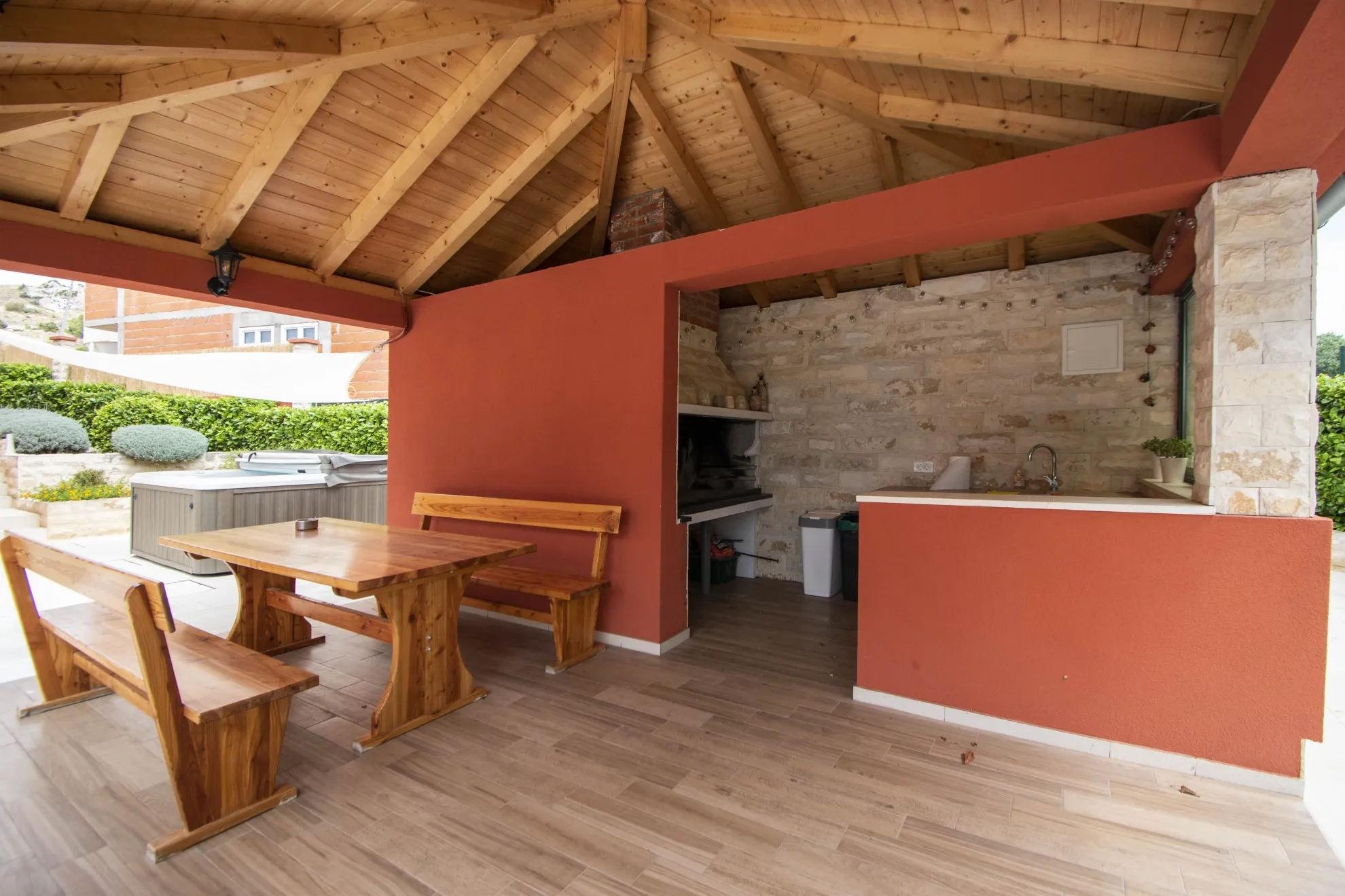 moderno opremljena vila s bazenom, 350 m2, žaborić - slika 2