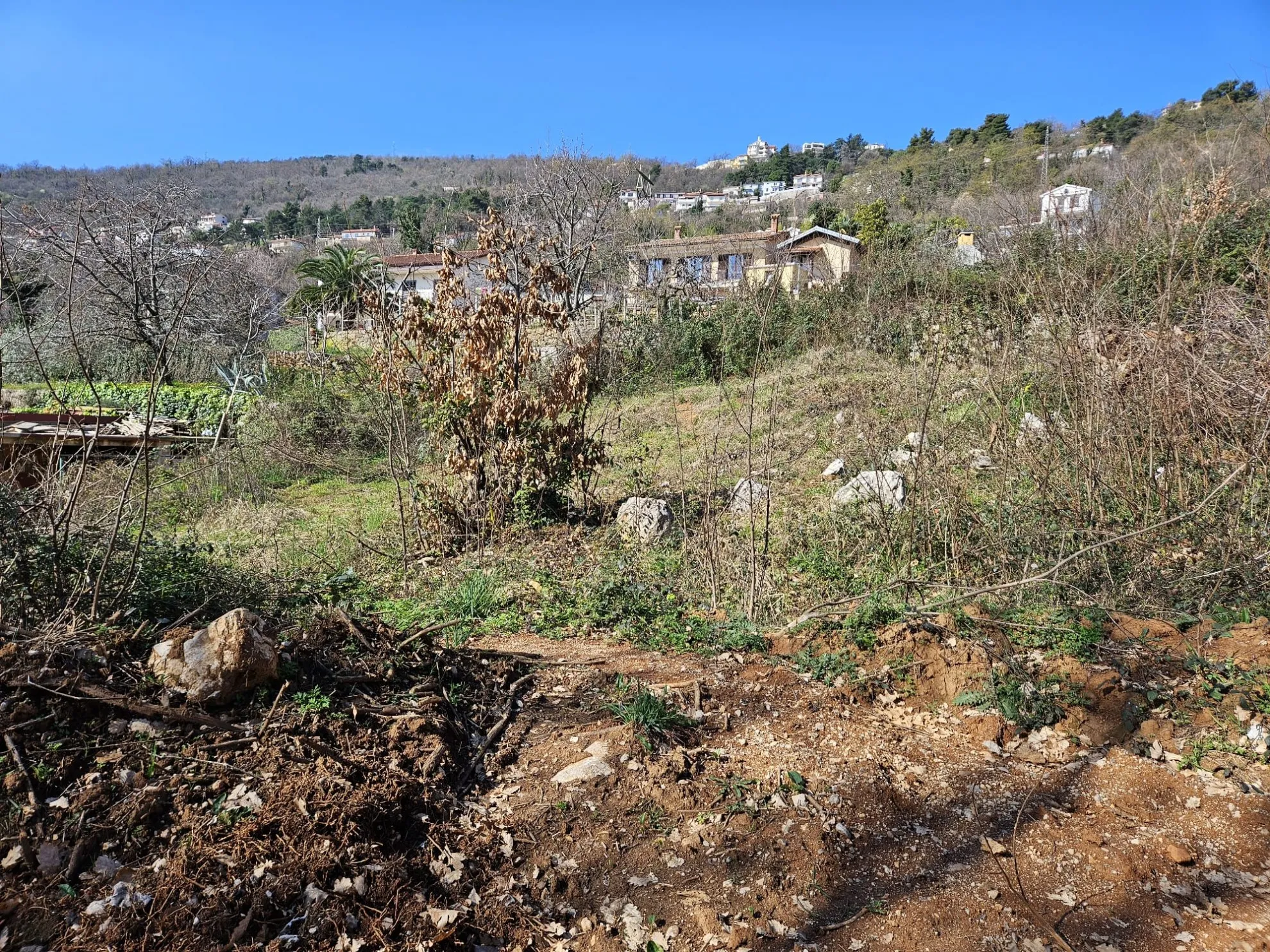 građevinsko zemljište s dozvolom za gradnju, lovran, 964m2 - slika 6