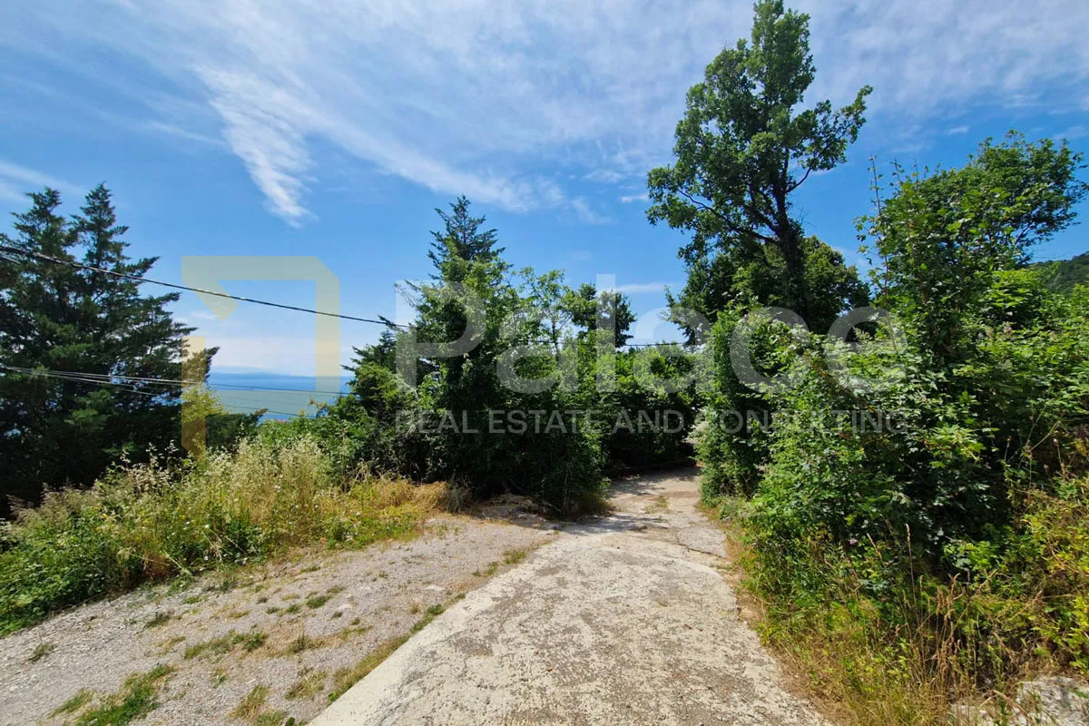 građevinsko zemljište s pogledom na more i projektom u bregima, 662m² - slika 6