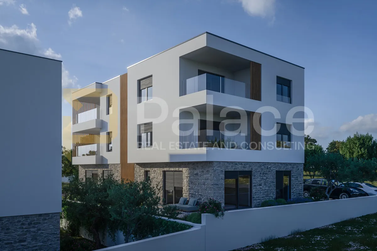 stan a1 u prizemlju zgrade 1.red do mora, šibenik - brodarica 77,60 m2 - slika 9