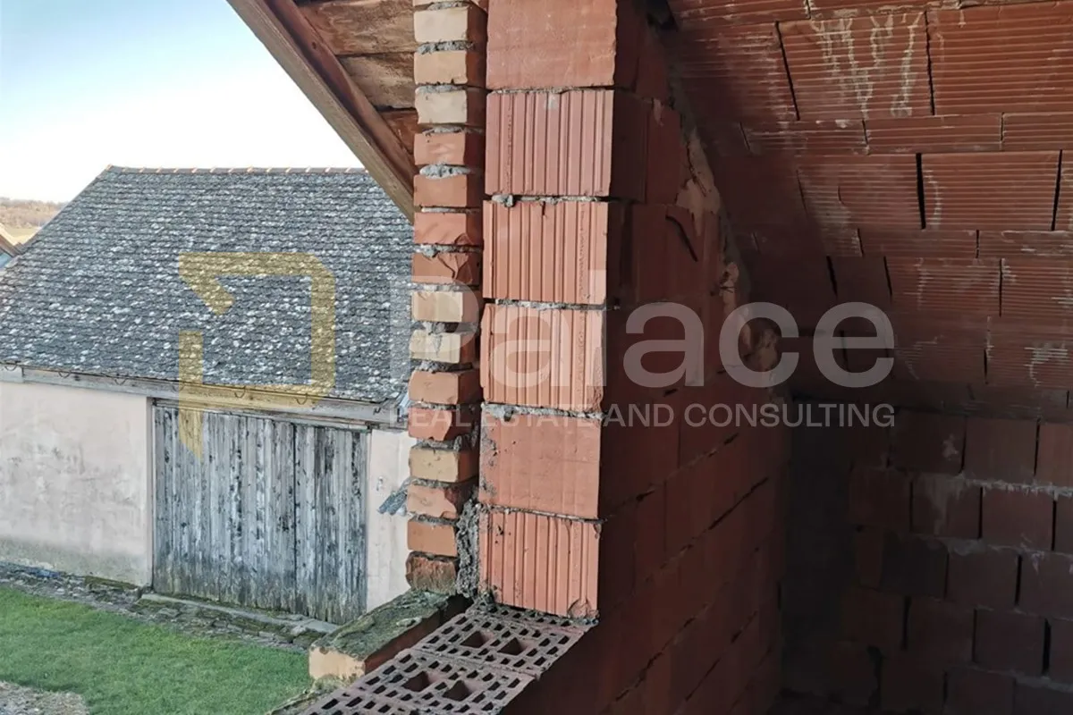 roh - bau samostojeća kuća, grabovac, 144 m2 - slika 6