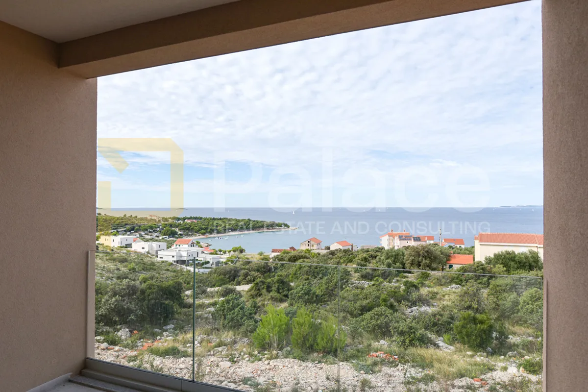 dvosoban stan s pogledom na more na drugom katu, a6, primošten dolac, 86 m2 - slika 2