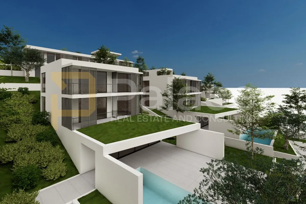vila s bazenom u izgradnji na predivnoj lokaciji, trogir - slika 2