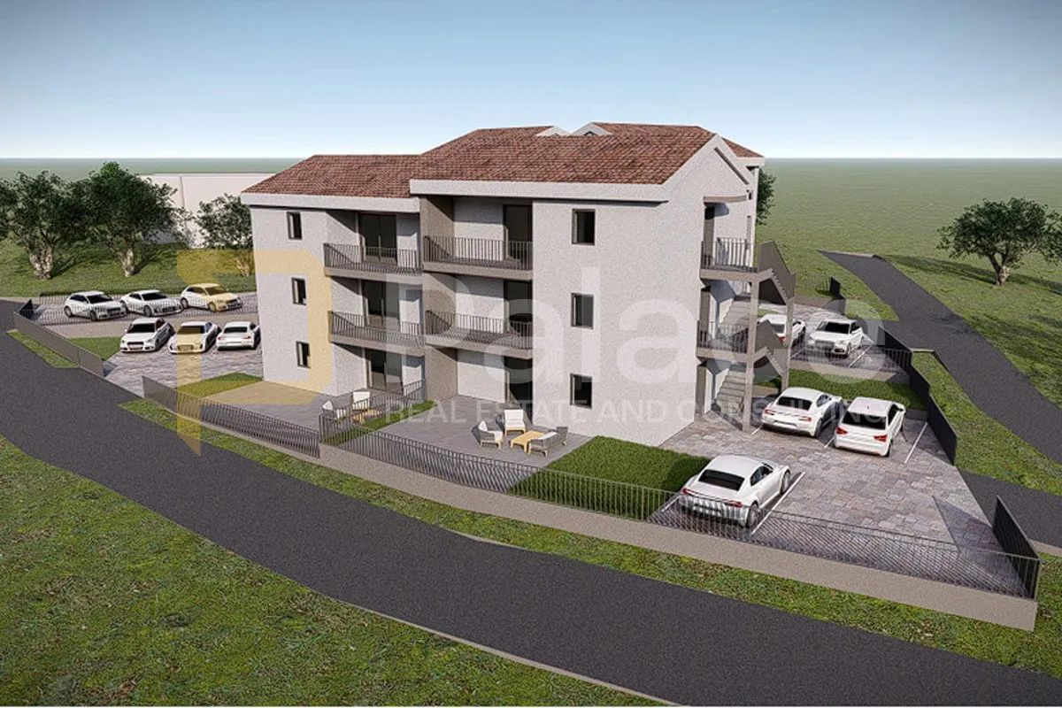 stan s pogledom i terasom u blizini mora – novogradnja čižići - slika 3