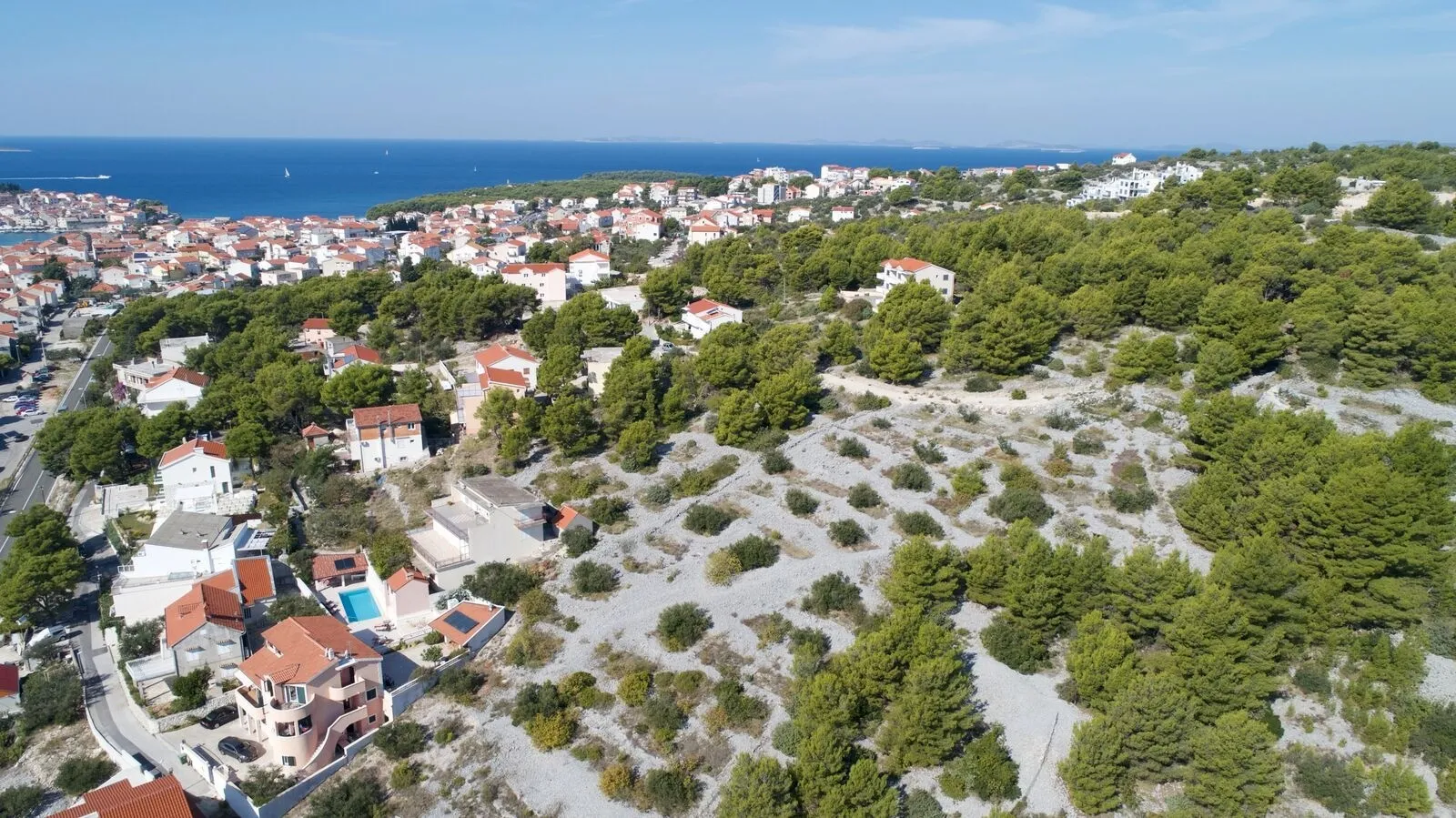 građevinsko zemljište blizu mora, primošten 2.330 m2 - slika 3