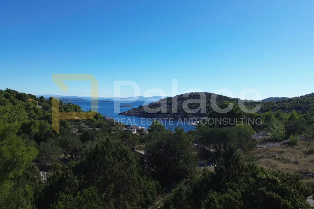 građevinsko zemljište sa predivnim pogledom neposredno uz obalu, žirje - slika 8