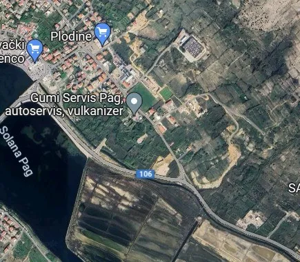 pag : građevinsko zemljište 500m od mora, 813m2 - slika 3