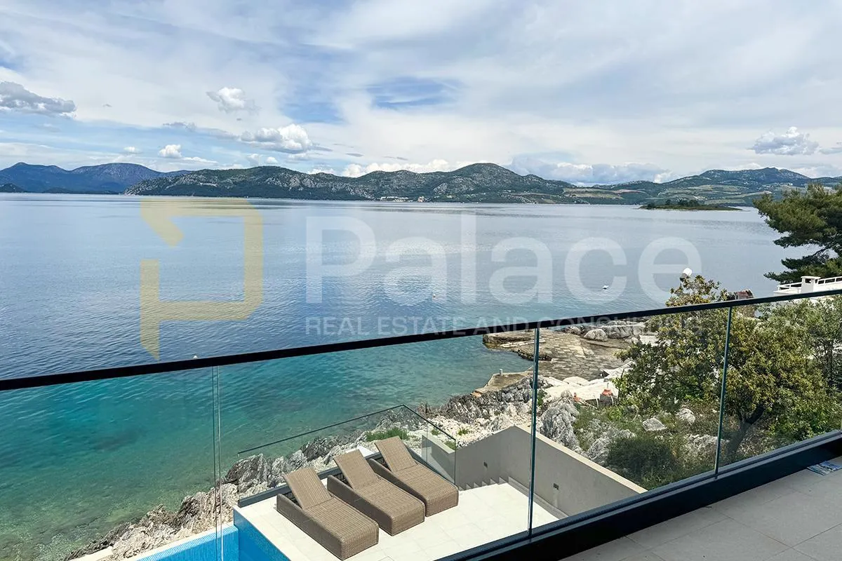 moderna luksuzna vila, prvi red do mora, pelješac, sreser - slika 21