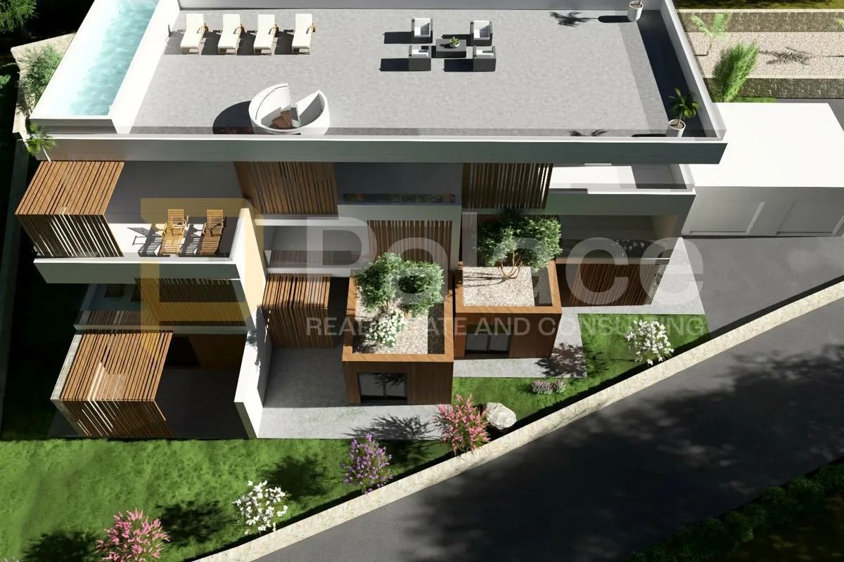 građevinsko zemljište s projektom 10m od mora - slika 3