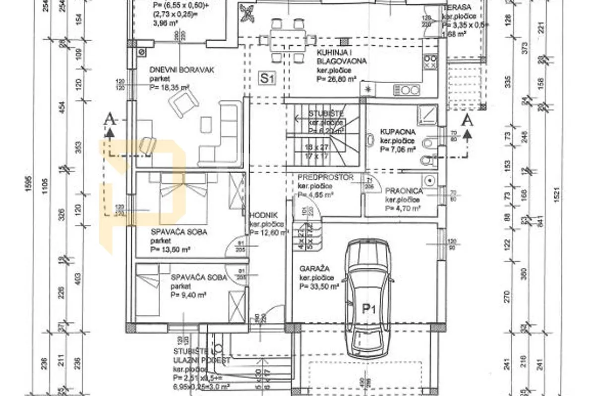 vila sa grijanim bazenom, konobom i apartmanima, zemunik donji - slika 22