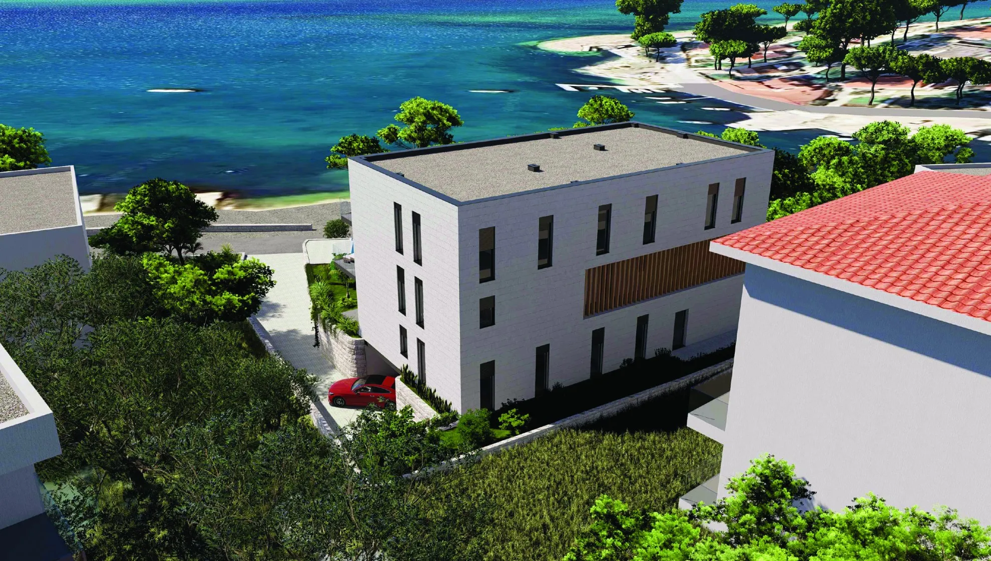 dvoetažni stan u luksuznoj urbanoj vili, prvi red do mora, 142,59 m² - slika 7