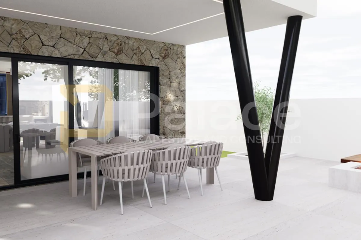 vodice: potpuno uređen dvoetažni stan s prostranom terasom 121,73m2 - slika 4