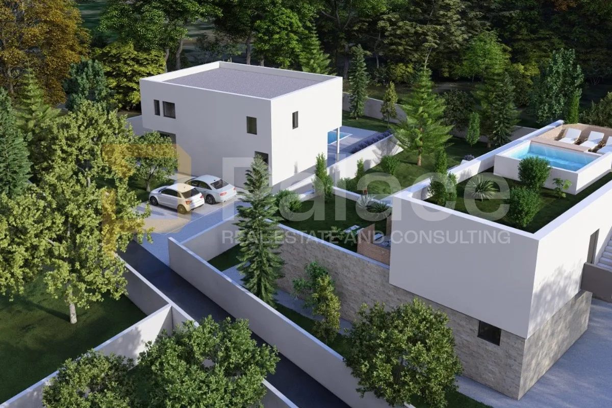 luksuzna vila s bazenom - dvornica, rogoznica - slika 9