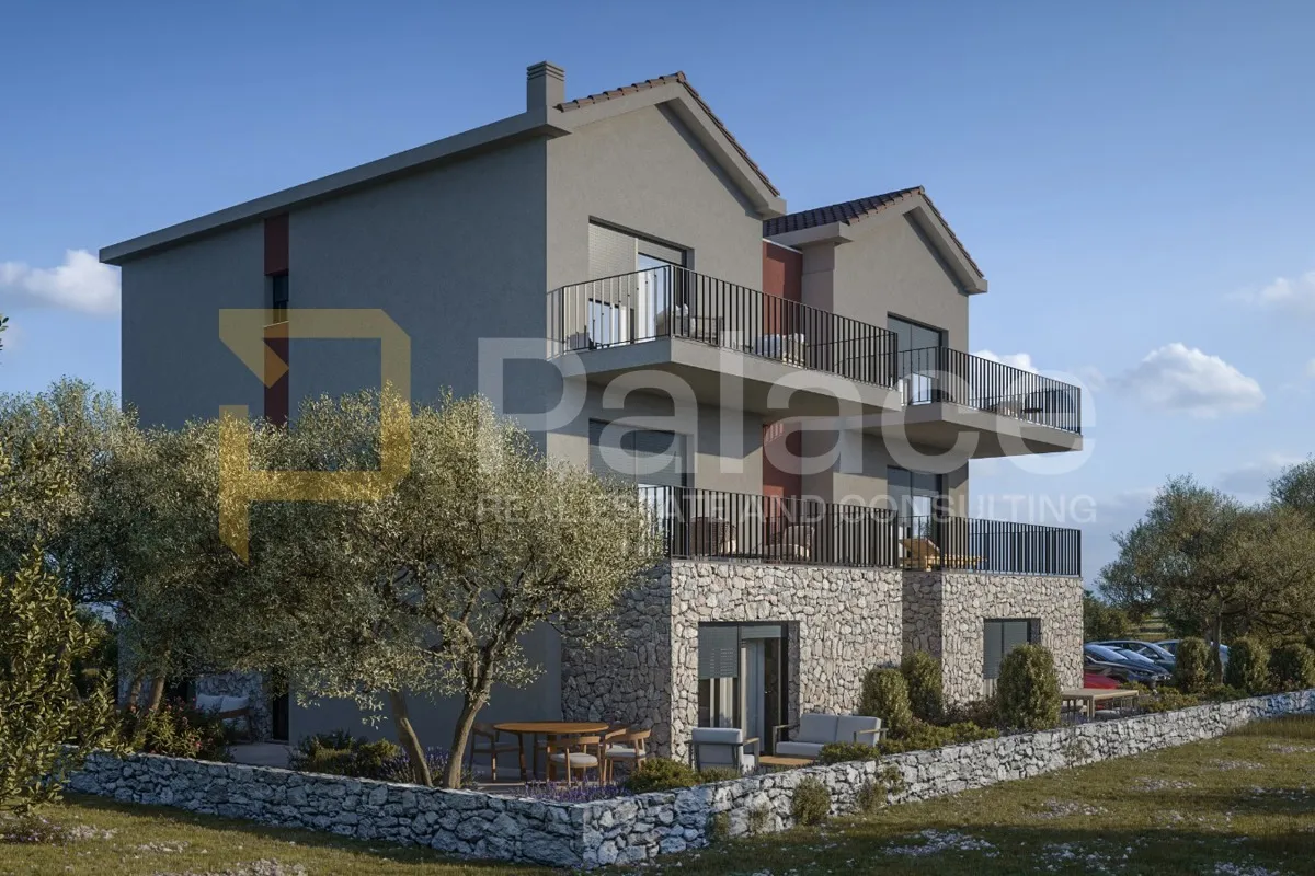 dvosoban stan s2 u novogradnji 67m2 na prvom katu, drniš - slika 7