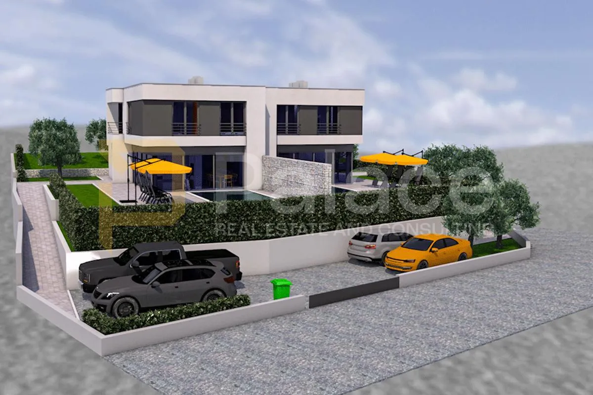 građevinsko zemljište 931 m² – risika, otok krk – pogled na more - slika 3