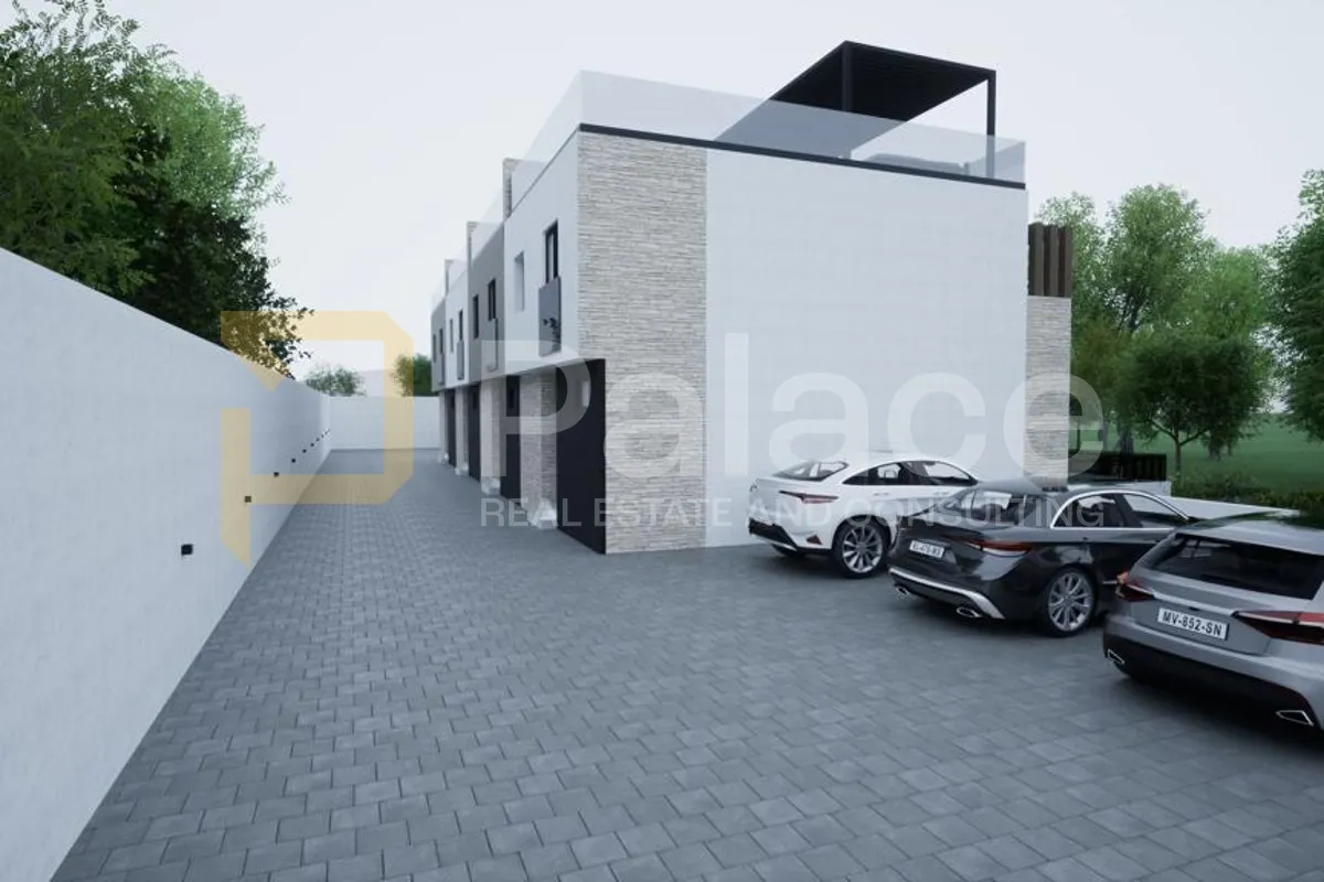 luksuzna kuća u nizu s bazenom i pogledom na more - vodice 150m2 - slika 6
