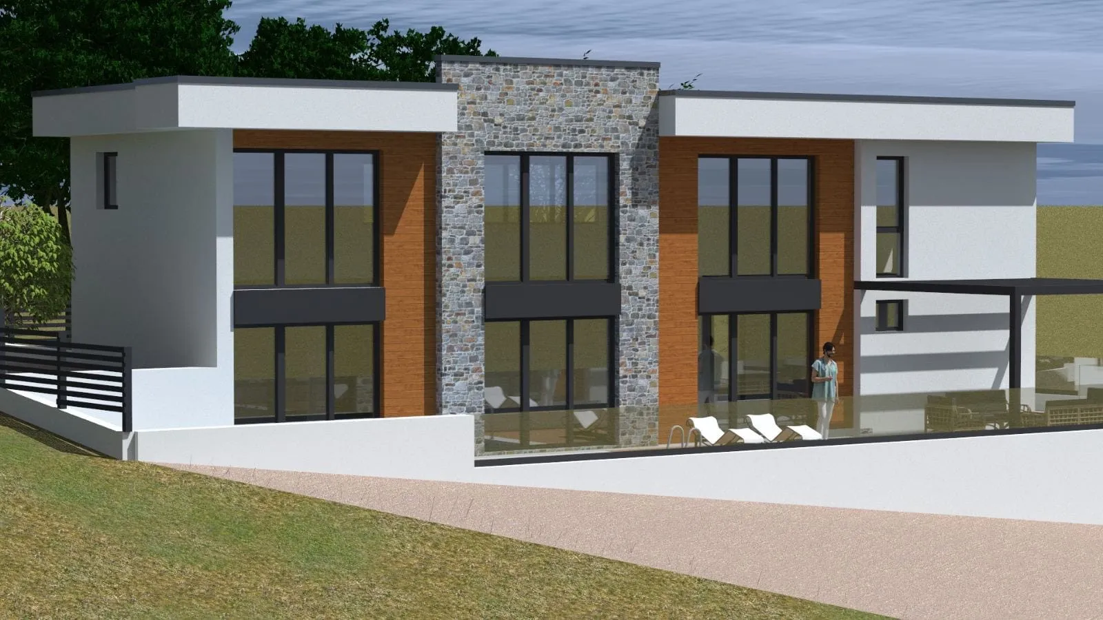 moderna vila s bazenom, čiovo 233 m² - slika 7