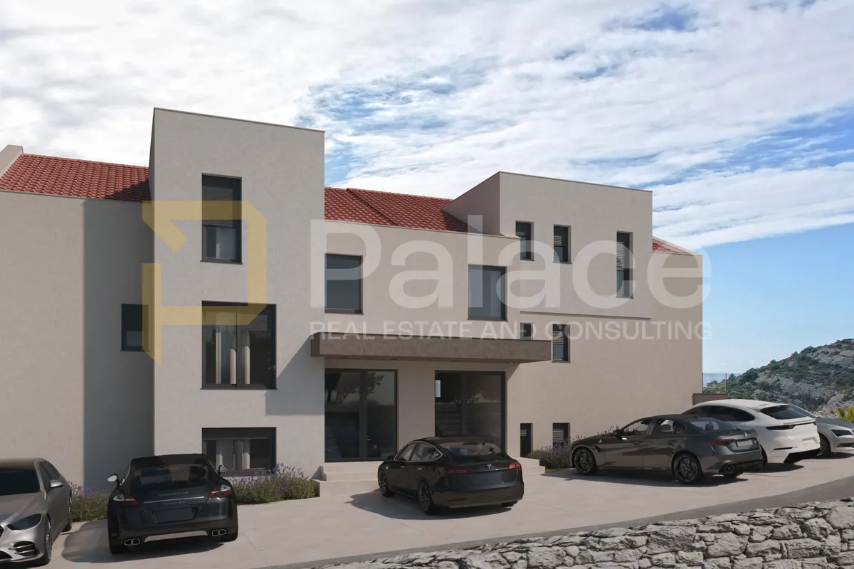 rogoznica, stivašnica: prostran trosoban stan s terasom i bazenom - slika 3