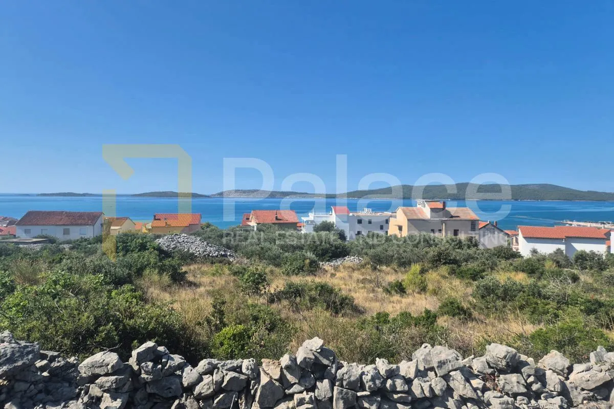 građevinski teren s1 s brutalnim pogledom, šibenik - brodarica 1198 m2 - slika 2