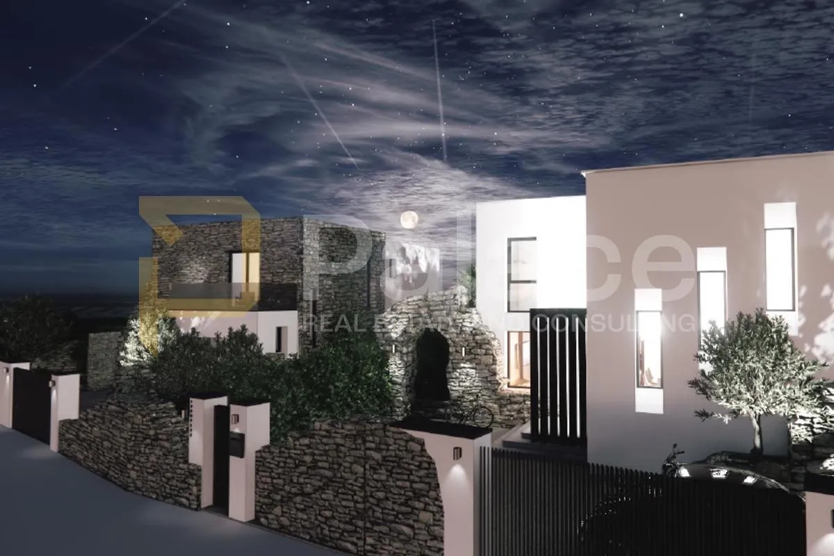 građevinsko zemljište sa starinom u šumberu, idejni projekt – 1.149 m² - slika 2