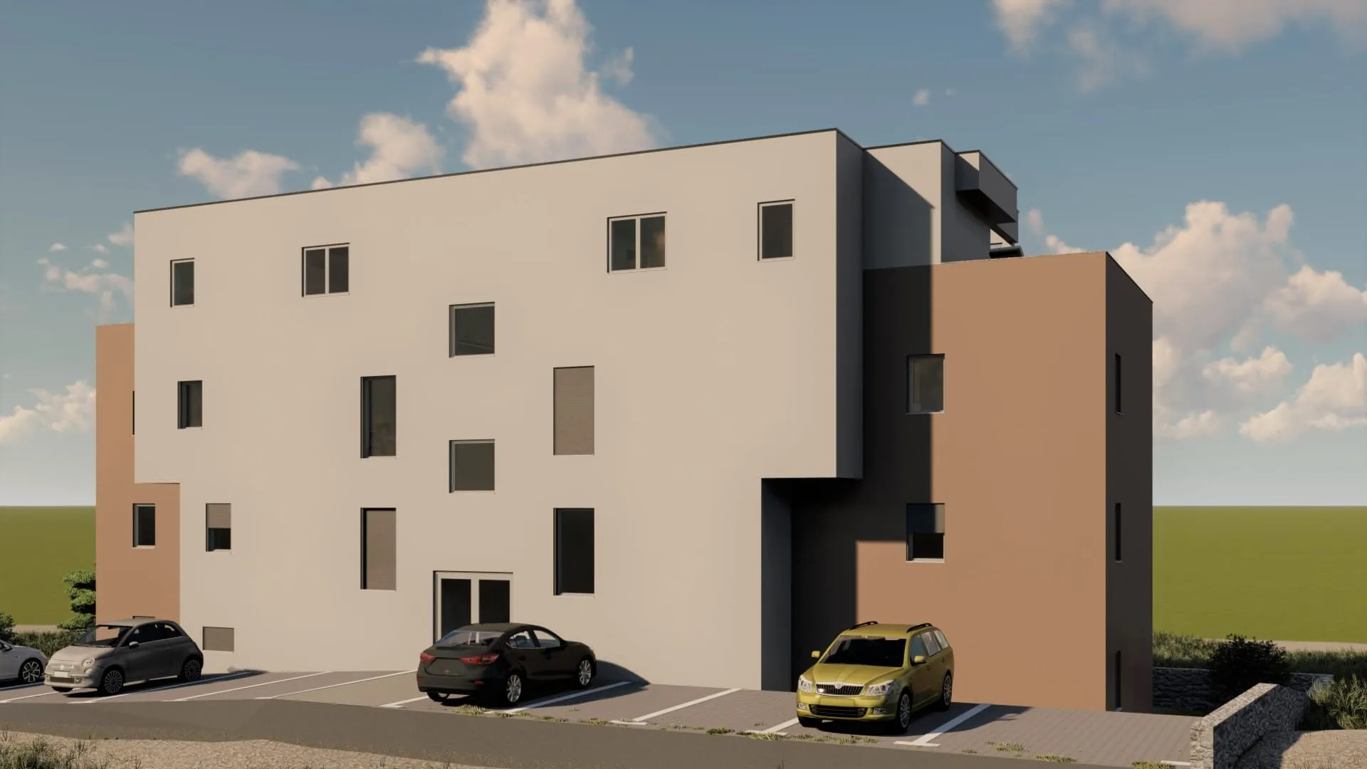 dvosobni stan na prvom katu, novogradnja, primošten, 84 m2 - slika 2