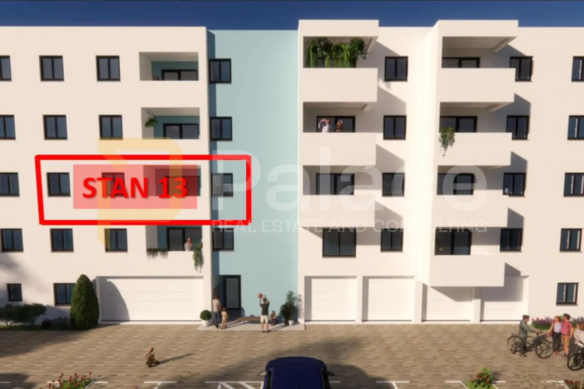 Pula – Monvidal, novogradnja, 2. kat, južna orijentacija, balkon