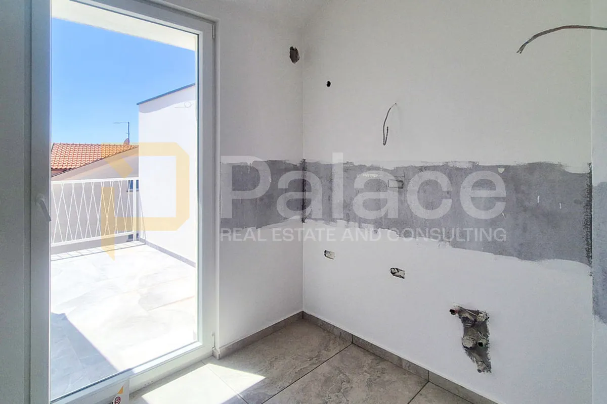 dvosoban stan u novogradnji s5 s pogledom na more 52 m2, rogoznica - slika 7