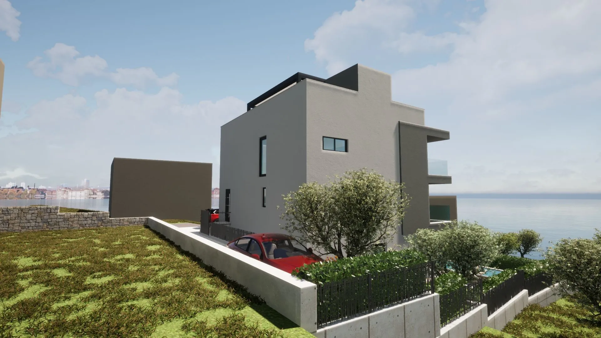 luksuzan trosoban penthouse u urbanoj vili - slika 7