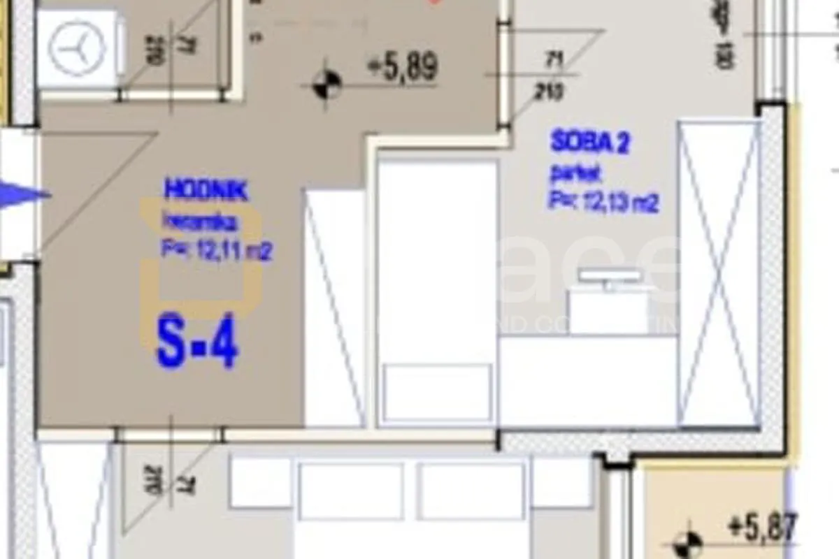 dvoetažni penthouse s terasama, 121 m² - slika 2