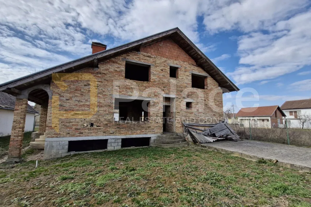 roh - bau samostojeća kuća, grabovac, 144 m2 - slika 2