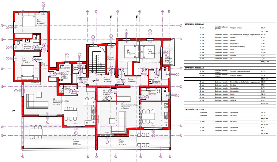 penthouse u novogradnji s pogledom na more, tribunj, 107,50 m2 - slika 5