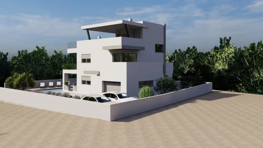 ljubač (ražanac) : moderna vila s bazenom, 270 m2 - slika 4