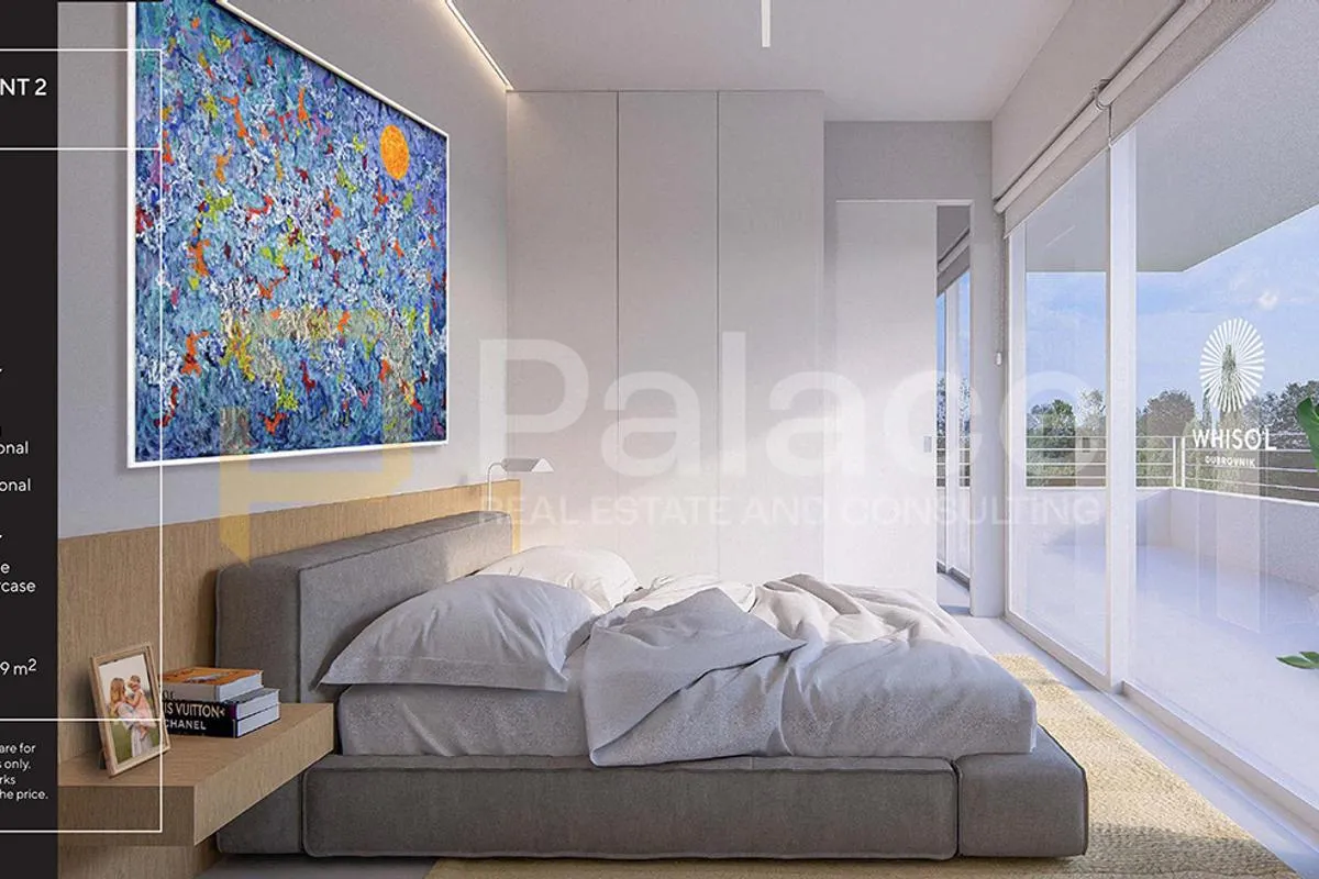 a2 - luksuzni apartman s pogledom na more 68 m² u solitudu, dubrovnik - slika 5