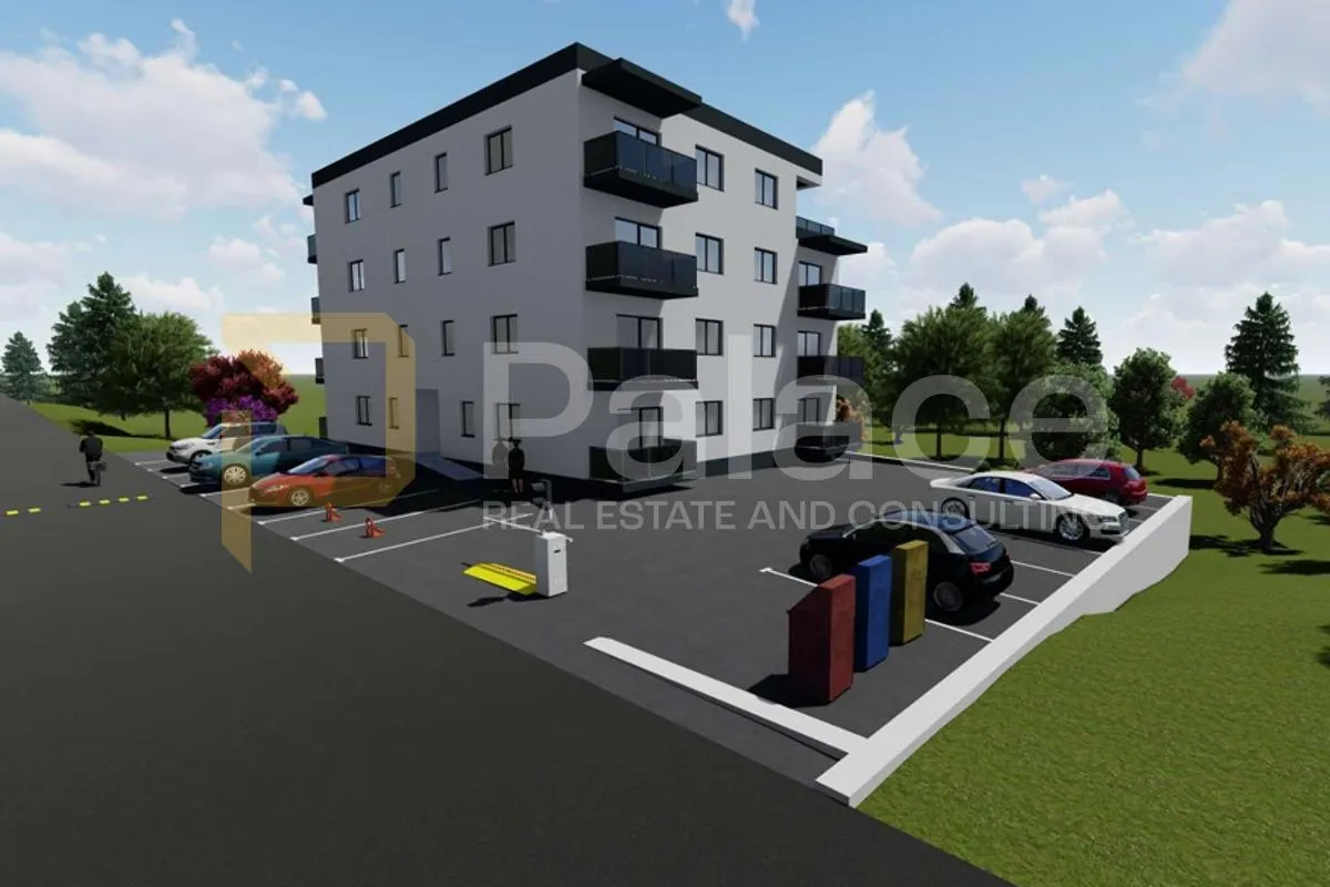 Trosoban stan S3 u prizemlju novogradnje, 68,35 m2, Novi Marof