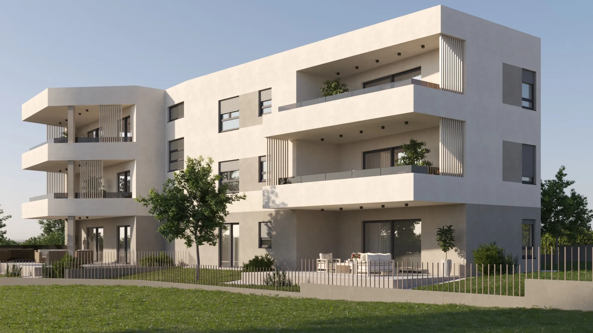 luksuzni trosobni stan na prvom katu u novogradnji, vodice, 101 m2 - slika 2