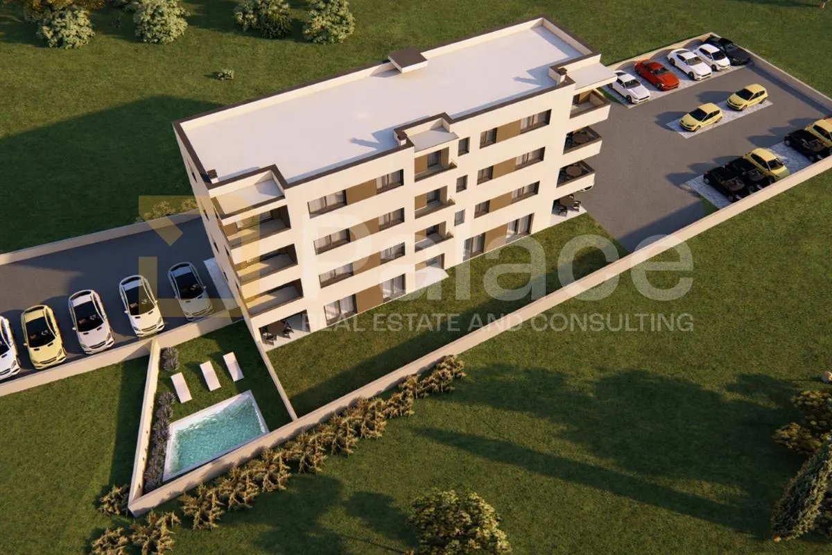 Dvosobni stan s vrtom 80 m² i dva parkirna mjesta – prizemlje - Tar, Tar-Vabriga