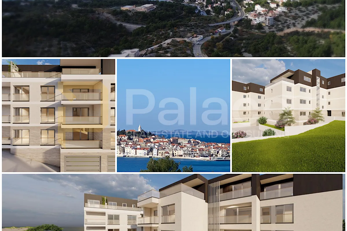 primošten, nova zgrada s 11 stanova i pogledom na more 75-86 m2 - slika 1
